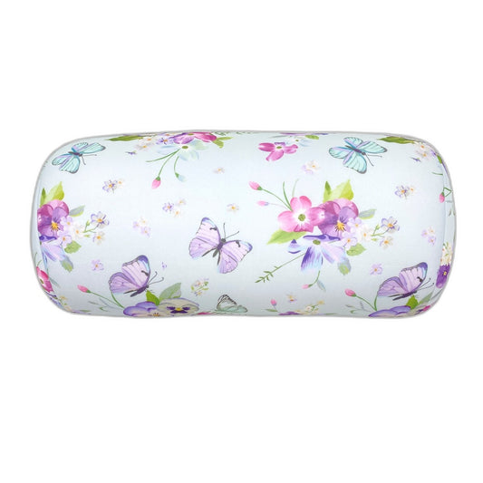 Micro Bead Roll Travel Pillow, Squishy Neck & Head Support Cushion